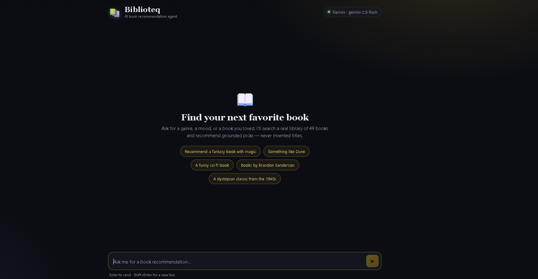 AI Books Recommendation