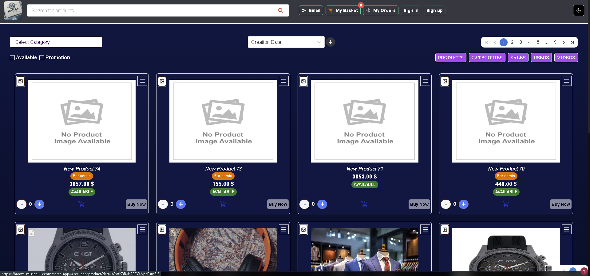E-Commerce App